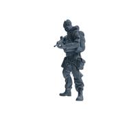 MRY-SFW 1/64 Modern Counter-Terrorism SWAT Breacher Combat 3 Three-Person Group