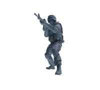 MRY-SFW 1/64 Modern Counter-Terrorism SWAT Fire Support Operator Combat Four-Person Group