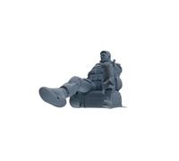 MRY-SFW 1/64 Modern Counter-Terrorism SWAT Fire Support Operator Rest 3 Four-Person Group