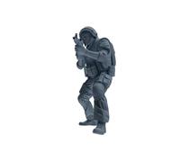 MRY-SFW 1/64 Modern Counter-Terrorism SWAT Shield Bearer Combat 2 Four-Person Group