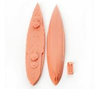 MRY-SFW 1:700 Austro-Hungarian Empire United Forces Battleship Full Deck Luxury Version Water Line Resin Warship Military Ship Model Hobby Collection Unassembled Unpainted