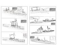 MRY-SFW 1/700 British Tiger Class Light Cruiser Water Line