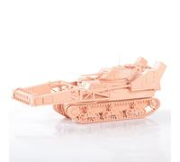 MRY-SFW 1/72 Military Model American M 3 Grant Girl Sweeper Medium Tank Armored Combat Vehicle War Scenario Model