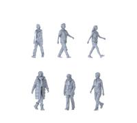 MRY-SFW 1/72 Modern Daily Walking Style MultiCharacter MultiPose SixPerson Set