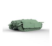 MRY-SFW Army Tank Unpainted 1/160 Military Model Kit German Panzer IV/70 Self-Propelled Anti-Tank Gun