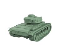MRY-SFW Army Tank Unpainted 1/700 Military Model Kit German Panzer III.J Medium Tank