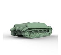 MRY-SFW Army Tank Unpainted 1/700 Military Model Kit German Panzer IV Tank Destroyer