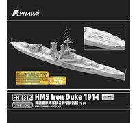 MRY-SFW Battleship Unpainted 1/700 Royal Navy Iron Duke Battleship 1914 Regular Edition