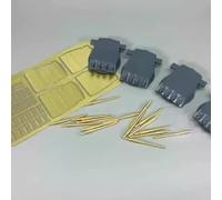 MRY-SFW CYG024A 1/350 Scale US Navy 4-Barrel Mk9 Type Main Gun Turret Model for Missouri/Montana Battleship Models