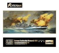 MRY-SFW Flyhawk FH1132S 1/700 German Battleship Bismarck 1941 Deluxe Edition Plastic Model Kit