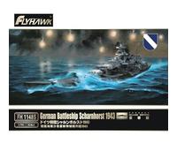 MRY-SFW Flyhawk FH1148S 1/700 German Battleship Scharnhorst 1943 Deluxe Edition Plastic Model Kit