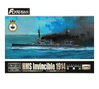MRY-SFW Flyhawk FH1311S 1/700 HMS Invincible 1914 Deluxe Edition Plastic Model Kit