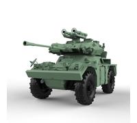 MRY-SFW LF48910 1/48 Military Model Kit Britain FV721-Fox Armoured Fighting Vehicle