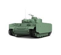 MRY-SFW LF76717 1/76 20mm Wargaming Military Model Kit Pz.Kpfw.III Ausf.N