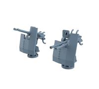 MRY-SFW LYCG72346 1/72 Ship Model Upgrade Parts German Navy 20mm FLAK 38 Anti-Aircraft Guns 6pcs