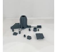 MRY-SFW LYTS72091 1/72 Miniature Ancient Smudge and Cast Scene, Ancient Blacksmith, Old Blacksmith