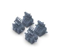 MRY-SFW Model Upgrade Parts US Navy MK37 Radar with MK22 Radar Antenna