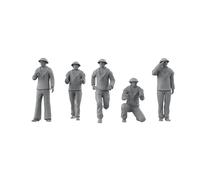 MRY-SFW Resin Soldiers Unpainted 1/700 Model Upgrade Parts British Navy Sailors