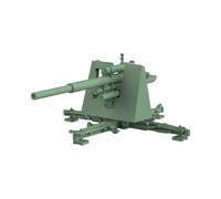 MRY-SFW SS120650 1/120 TT Scale Railway Military Model Kit German 8.8cm 88mm Flak Gun