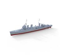 MRY-SFW SSC600607S-A 1/600 Military Model WWII British Emerald Enterprise (D52) 1944 Cruiser Full Bottom Section Hull