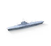 MRY-SFW SSC700609-A 1/700 Military Model British Aircraft Carrier Indomitable Waterline Version Section Hull