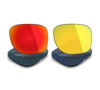 Mryok 2 Pair Polarized Replacement Lenses for Oakley Holbrook R Sunglass - Options