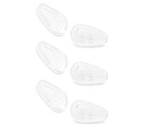 Mryok 3 Pairs Replacement Nosepiece Nosepad for Oakley Lizard OX5113 Glass