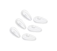 Mryok 3 Pairs Replacement Nosepiece Nosepad for Oakley Socket 5.5 OX3218/Socket 5.0 OX3217 Eyeglass