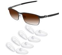 Mryok 4 Pairs Replacement Nosepiece Nosepad for Oakley Fuller OX3227 Eyeglass