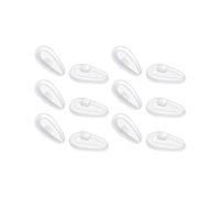 Mryok 6 Pairs Replacement Nosepiece Nosepad for Oakley Socket 5.5 OX3218/Socket 5.0 OX3217 Eyeglass