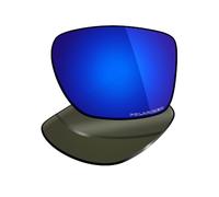 Mryok Plus Polarized Replacement Lenses Compatible with Oakley Chamfer Squared OX8143 54mm - Deep Blue