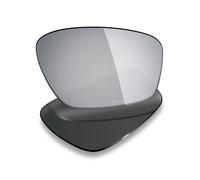Mryok Plus Polarized Replacement Lenses Compatible with Oakley Crosslink Zero OX8076 56mm - Silver Titanium