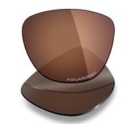 Mryok Plus Polarized Replacement Lenses Compatible with Ray-Ban Meta Skyler RW4010 52mm - Bronze Brown