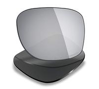 Mryok+ Polarized Replacement Lenses Compatible with Oakley Holbrook XXS OJ9014 50mm - Silver Titanium