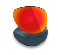 Mryok Polarized Replacement Lenses Compatible with Ray-Ban RB3386 63mm- Fire Red