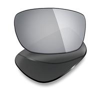 Mryok Polarized Replacement Lenses for Arnette Fastball 2.0 AN4242-62mm - Silver Titanium