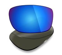 Mryok Polarized Replacement Lenses for Maui Jim Kanaio Coast MJ766-61mm - Ice Blue
