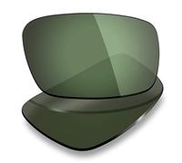 Mryok Polarized Replacement Lenses for Oakley Crankshaft OO9239-60mm - Grey Green