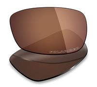 Mryok+ Polarized Replacement Lenses for Oakley Crosshair 2.0 OO4044-64mm - Bronze Brown
