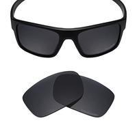 Mryok+ Polarized Replacement Lenses for Oakley Drop Point OO9367-61mm - Stealth Black
