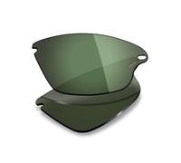Mryok Polarized Replacement Lenses for Oakley Fast Jacket OO9097-71mm - Grey Green