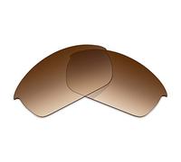 Mryok Polarized Replacement Lenses for Oakley Flak Jacket - Brown Gradient Tint