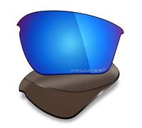 Mryok+ Polarized Replacement Lenses for Oakley Half Jacket 2.0 XL OO9154 - Ice Blue
