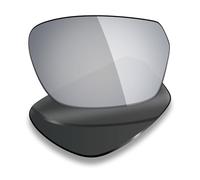 Mryok Polarized Replacement Lenses for Oakley Hex Jector OX8032 57mm - Silver Titanium