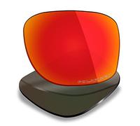 Mryok Polarized Replacement Lenses for Oakley Holbrook Metal OO4123-55mm - Fire Red