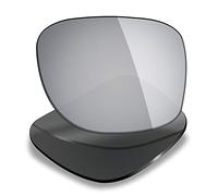 Mryok Polarized Replacement Lenses for Oakley Holbrook R OO9377-55mm - Silver Titanium
