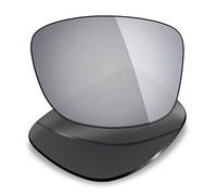 Mryok Polarized Replacement Lenses for Oakley Jupiter Squared OO9135-56mm - Silver Titanium
