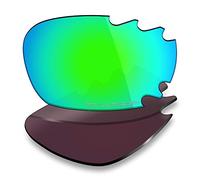 Mryok+ Polarized Replacement Lenses for Oakley Racing Jacket Vented - Emerald Green