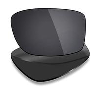 Mryok Polarized Replacement Lenses for Oakley Square Wire 2(2014) OO4075-60mm - Stealth Black
