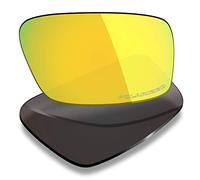 Mryok+ Polarized Replacement Lenses for Oakley Twitch - 24K Gold